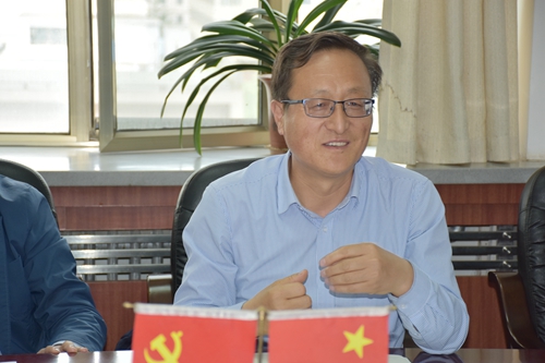 巴彦淖尔市副市长杨振刚一行访问西北研究院